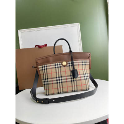 Burberry Society Vintage Tote-28*36*29CM