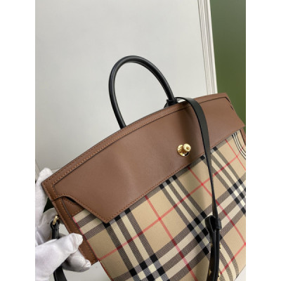 Burberry Society Vintage Tote-28*36*29CM