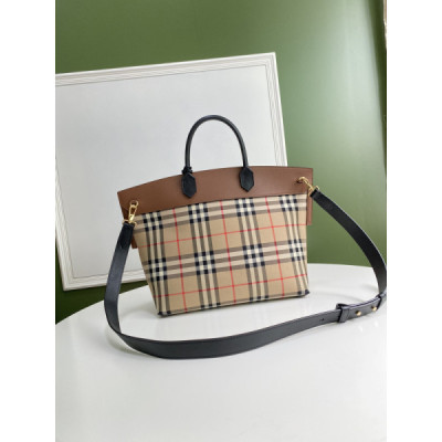 Burberry Society Vintage Tote-28*36*29CM