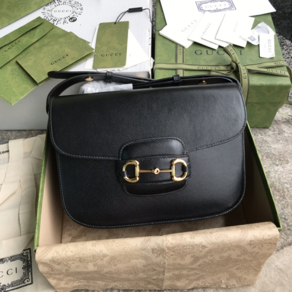 Gucci 1955 Horsebit Shoulder Bag-25*18*8CM