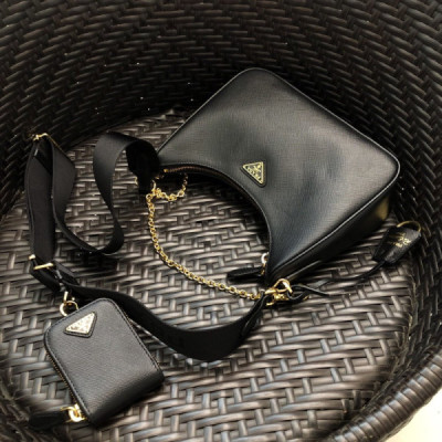 Prada Hobo Bag-BH204 -23*17*6.5CM