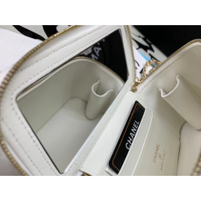 Ch@nel Cosmetic Bag-Caviar-18CM