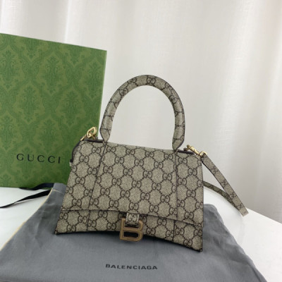 Gucci&Balenciaga Hourglass Bag-22.5*14.5*10CM