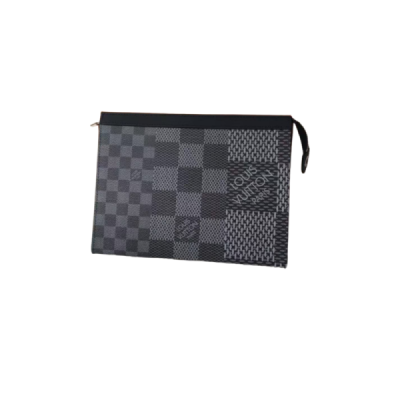 LOUIS VUITTON DAMIER GRAPHITE 3D POCHETTE VOYAGE(27*21*6cm)
