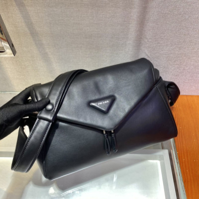 Prada Lambskin Shoulder Bag-1BC165-32*21*12CM
