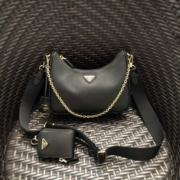 Prada Hobo Bag-BH204 -23*17*6.5CM