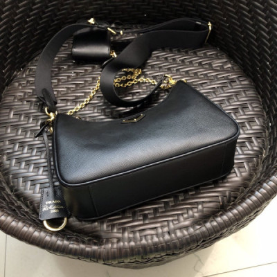 Prada Hobo Bag-BH204 -23*17*6.5CM