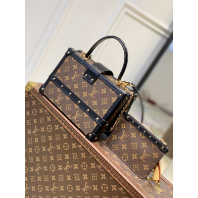 Louis Vuitton Petite Malle Handbags-24*16*13CM