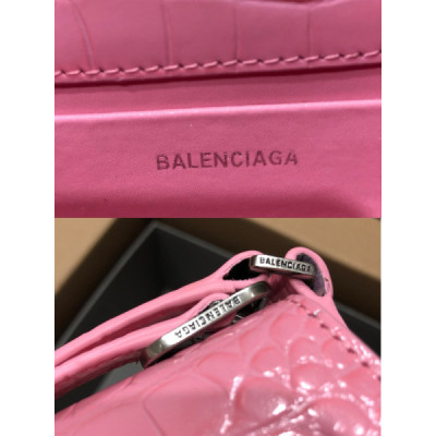 Balenciag XX Flap Bag Crocodile Embossed-27*4.8*15.5CM