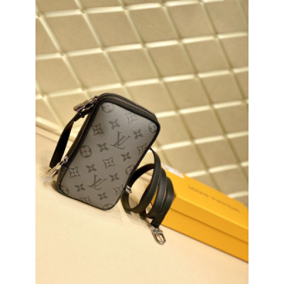 Louis Vuitton Double Phone Pouch- M69534-25*14* 6CM