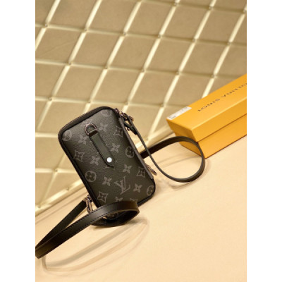 Louis Vuitton Double Phone Pouch- M69534-25*14* 6CM