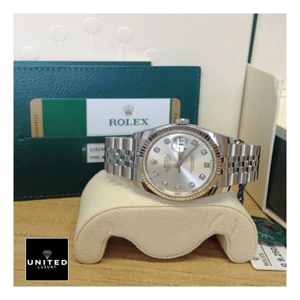 Rolex Datejust 116234-0084 Silver Dial Replica