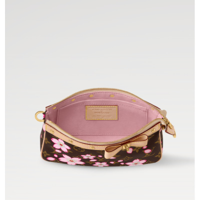 LOUIS VUITTON MURAKAMI LV × TM POCHETTE ACCESSORY M13666 (22*13*4cm)