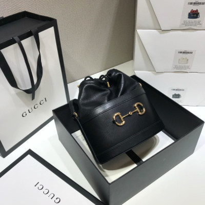 Gucci 1955 Horsebit Bucket Bag-22*25*12CM