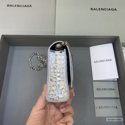 Balenciaga Hourglass Wallet On Chain-19*4*12CM