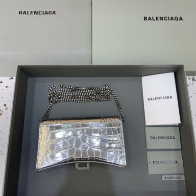 Balenciaga Hourglass Wallet On Chain-19*4*12CM