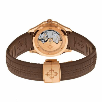 Patek Philippe Gold Brown Strap Replica