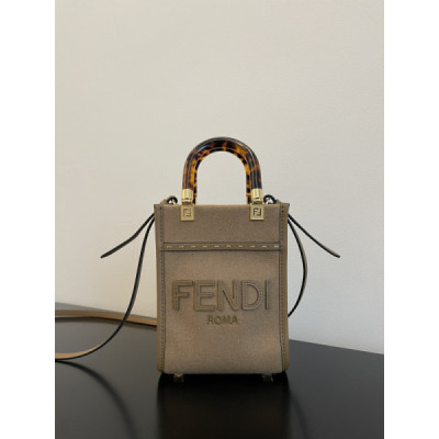 Fendi Vintage Mini Tote-13×6.5x18CM