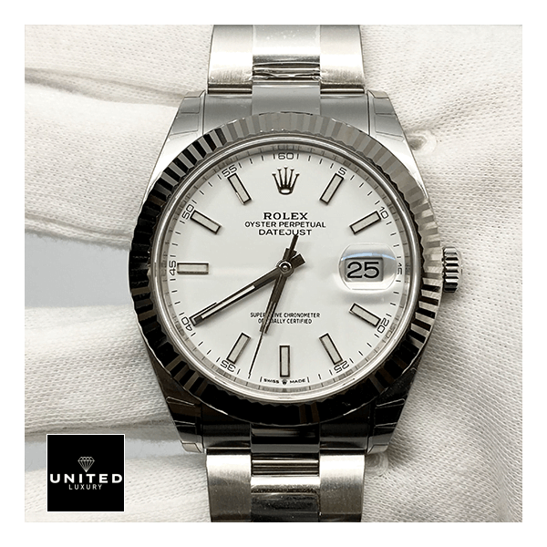 Rolex Datejust 126334WSJ White Dial Jubilee Replica