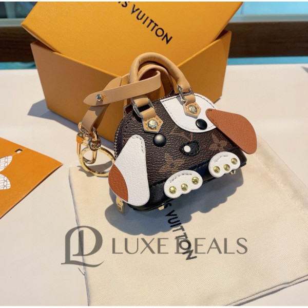 LOUIS VUITTON DOG MONOGRAM BAG CHARM