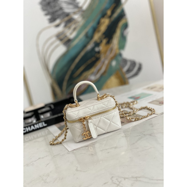 Ch@nel Vanity Bag-11.5x12x7CM