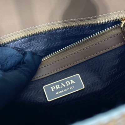 Prada Small Tote In Saffiano Leather 1BA354-28*22*9CM