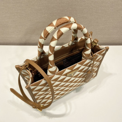 Prada Small Tote In Saffiano Leather 1BA354-28*22*9CM