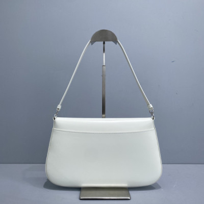 Prada Cleo Handbags-Patent Leather-30X18.5X4CM