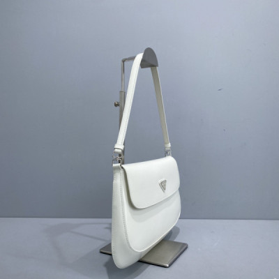 Prada Cleo Handbags-Patent Leather-30X18.5X4CM