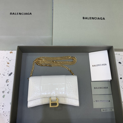 Balenciaga Hourglass Wallet On Chain-19*4*12CM