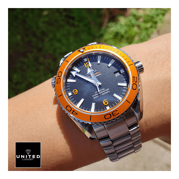 Omega Planet Ocean Orange Replica