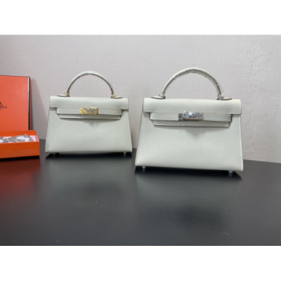 Hermes Kelly-Gold&Silver Hardware-19CM