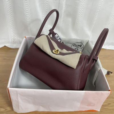 Hermes Lindy-TC Leather-26&30CM
