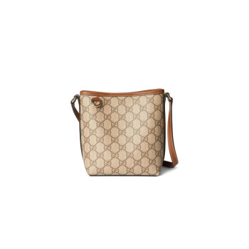 GUCCI GG EMBLEM NANO BUCKET BAG ‎‎847090 (18*15*8cm)