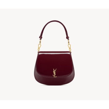 YSL voltaire top handle in patent leather