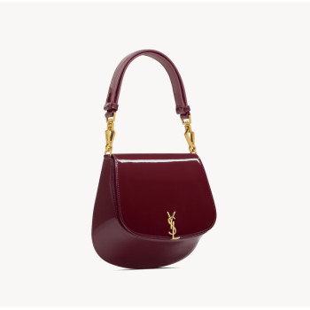 YSL voltaire top handle in patent leather