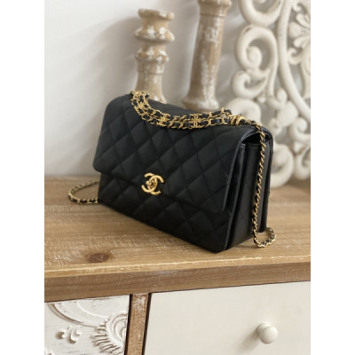 Ch@nel Flap Bag-16*23*11.5CM