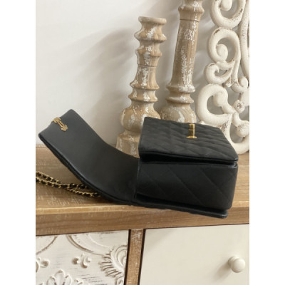 Ch@nel Flap Bag-16*23*11.5CM