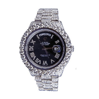 Rolex Day-Date 218239 Fully Iced Out Replica