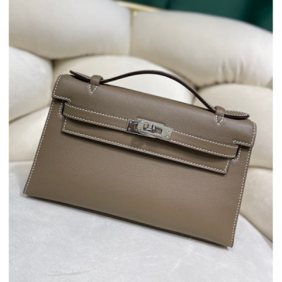 Hermes Mini Kelly Pochette-Epsom Leather-22CM