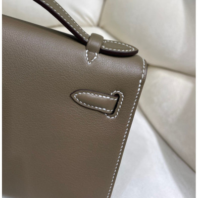 Hermes Mini Kelly Pochette-Epsom Leather-22CM
