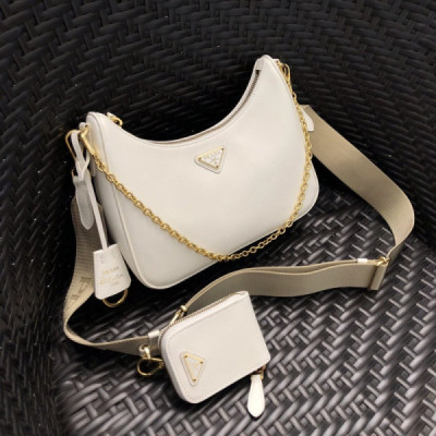 Prada Nylon Hobo Bag-BH204 -23*17*6.5CM