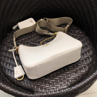 Prada Nylon Hobo Bag-BH204 -23*17*6.5CM