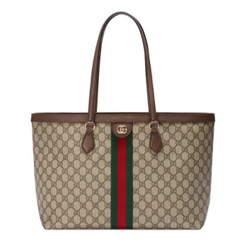 GUCCI OPHIDIA GG MEDIUM TOTE