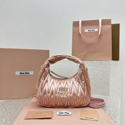 MiuMiu Wander Hobo Bag-20*6*17CM