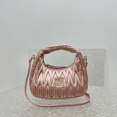 MiuMiu Wander Hobo Bag-20*6*17CM