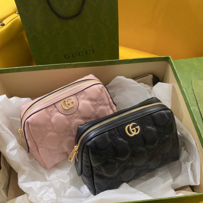Gucci GG Matelassé Cosmetic Bag-16*12.5*9CM