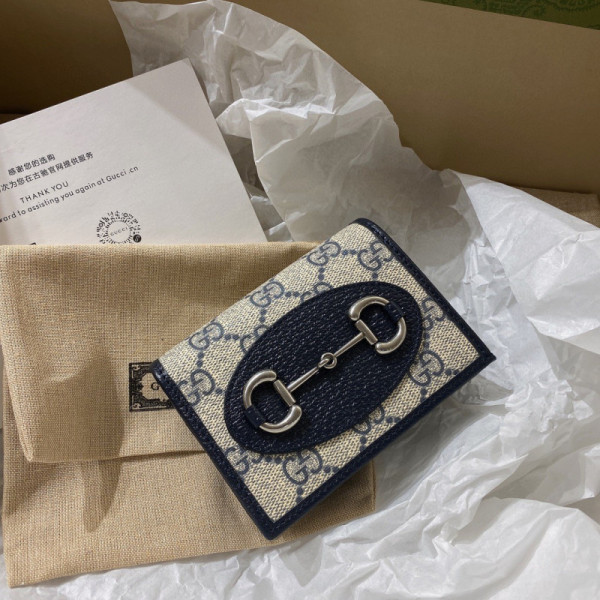 Gucci 1955 Horsebit Wallet-11x 8.5 x 3CM