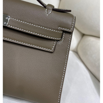 Hermes Mini Kelly Pochette-Epsom Leather-22CM