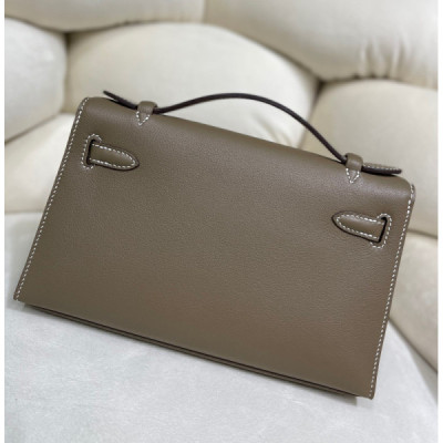 Hermes Mini Kelly Pochette-Epsom Leather-22CM